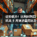 逆势飙升!比利时列日机场 8 月货运量同比劲增 29%(国际空运新闻资讯)(图2) 逆势飙升!比利时列日机场 8 月货运量同比劲增 29%(国际空运新闻资讯)(图2)