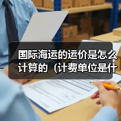 国际海运的运价是怎么计算的（计费单位是什么）（图4）