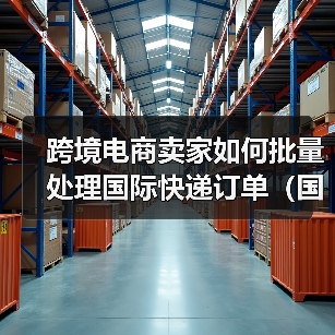 跨境电商卖家如何批量处理国际快递订单（国际快递干货知识分享）（图4）