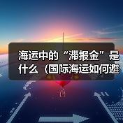 海运中的“滞报金”是什么（国际海运如何避免产生滞报金）（图3）