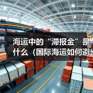 海运中的“滞报金”是什么（国际海运如何避免产生滞报金）
