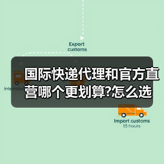 国际快递代理和官方直营哪个更划算?怎么选（图4）