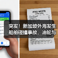 突发！新加坡外海发生船舶碰撞事故，油轮与散货船不幸相撞（国际海运新闻资讯）（图2）