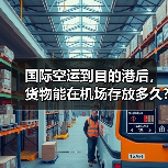 国际空运到目的港后，货物能在机场存放多久?（超期要收费吗）