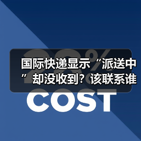 国际快递显示“派送中”却没收到？该联系谁？（图3）