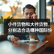 小件货物和大件货物，分别适合选哪种国际快递（不清楚的跨境电商卖家看过来）（图3）
