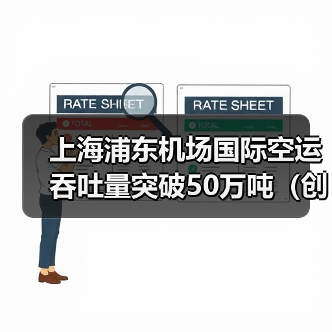 上海浦东机场国际空运吞吐量突破50万吨（创年内新高）（图4）