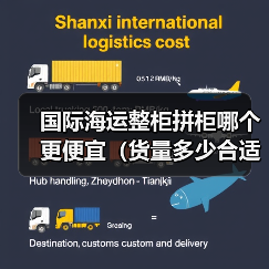 国际海运整柜拼柜哪个更便宜（货量多少合适）