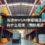 海运中VGM申报错误会有什么后果（国际海运干货知识分享）（图1）