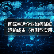国际空运企业如何降低运输成本(有哪些实用技巧)(图2) 国际空运企业如何降低运输成本(有哪些实用技巧)(图2)