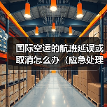 国际空运的航班延误或取消怎么办（应急处理方案）