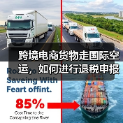 跨境电商货物走国际空运，如何进行退税申报（国际空运干货知识分享）