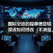 国际空运的提单信息错误该如何修改(不清楚的跨境电商卖家看过来)(图4) 国际空运的提单信息错误该如何修改(不清楚的跨境电商卖家看过来)(图4)