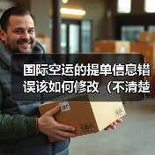 国际空运的提单信息错误该如何修改(不清楚的跨境电商卖家看过来)(图3) 国际空运的提单信息错误该如何修改(不清楚的跨境电商卖家看过来)(图3)