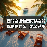 国际空运和国际快递的区别是什么(怎么选更划算)(图3) 国际空运和国际快递的区别是什么(怎么选更划算)(图3)