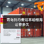 青岛到丹麦哥本哈根海运要多久（图2）