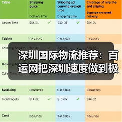 深圳国际物流推荐：百运网把深圳速度做到极致!（图2）