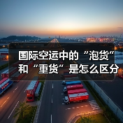 国际空运中的“泡货”和“重货”是怎么区分的（国际空运干货知识分享）（图1）