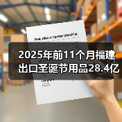 2025年前11个月福建出口圣诞节用品28.4亿元（国际贸易新闻资讯）（图3）