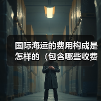 国际海运的费用构成是怎样的（包含哪些收费项目）（图4）