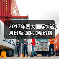 2017年四大国际快递1月份燃油附加费价格（图3）