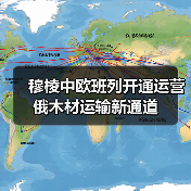 穆棱中欧班列开通运营 俄木材运输新通道（图4）