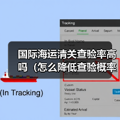 国际海运清关查验率高吗(怎么降低查验概率)(图3) 国际海运清关查验率高吗(怎么降低查验概率)(图3)
