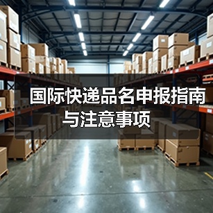 国际快递品名申报指南与注意事项（图3）