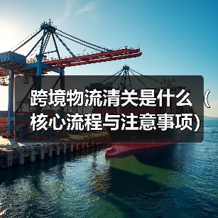 跨境物流清关是什么(核心流程与注意事项)(图4) 跨境物流清关是什么(核心流程与注意事项)(图4)