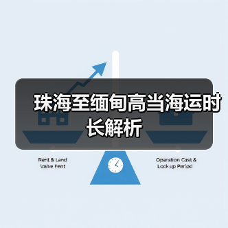 珠海至缅甸高当海运时长解析（图1）