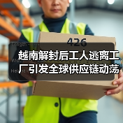 越南解封后工人逃离工厂引发全球供应链动荡（图1）