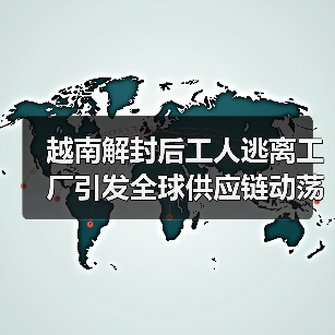 越南解封后工人逃离工厂引发全球供应链动荡（图3）