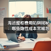 海运整柜费用陷阱揭秘：哪些隐性成本常被忽视？（图3）