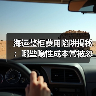 海运整柜费用陷阱揭秘：哪些隐性成本常被忽视？（图1）