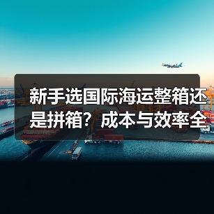 新手选国际海运整箱还是拼箱?成本与效率全解析(图3) 新手选国际海运整箱还是拼箱?成本与效率全解析(图3)