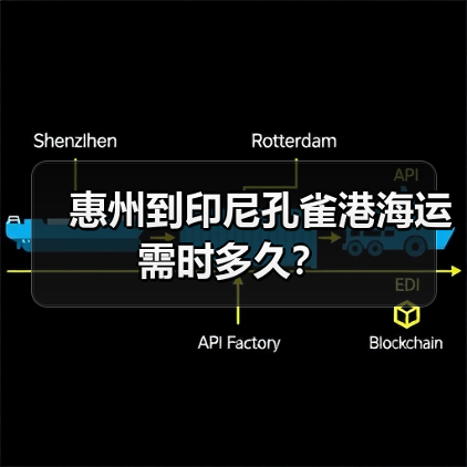 惠州到印尼孔雀港海运需时多久?(图3) 惠州到印尼孔雀港海运需时多久?(图3)