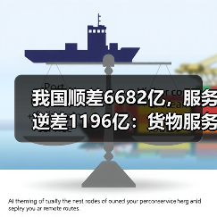 我国顺差6682亿,服务逆差1196亿:货物服务贸易总额4.74万亿(图1) 我国顺差6682亿,服务逆差1196亿:货物服务贸易总额4.74万亿(图1)
