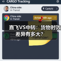 直飞VS中转:货物时效差异有多大?(图1) 直飞VS中转:货物时效差异有多大?(图1)