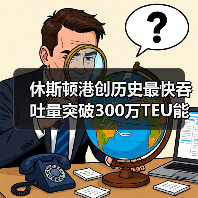 休斯顿港创历史最快吞吐量突破300万TEU能源出口引领增长(图1) 休斯顿港创历史最快吞吐量突破300万TEU能源出口引领增长(图1)