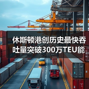 休斯顿港创历史最快吞吐量突破300万TEU能源出口引领增长(图2) 休斯顿港创历史最快吞吐量突破300万TEU能源出口引领增长(图2)