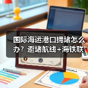 国际海运港口拥堵怎么办？避堵航线+海铁联运保障货物准时到港（图4）
