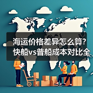 海运价格差异怎么算?快船vs普船成本对比全解析(图1) 海运价格差异怎么算?快船vs普船成本对比全解析(图1)