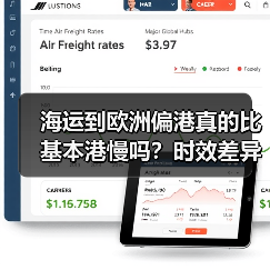 海运到欧洲偏港真的比基本港慢吗？时效差异全解析（图1）