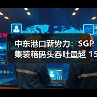 中东港口新势力：SGP集装箱码头吞吐量超 1500 万 TEU，紧追区域头部港口（图2）