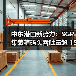 中东港口新势力：SGP集装箱码头吞吐量超 1500 万 TEU，紧追区域头部港口（图1）