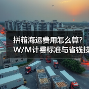 拼箱海运费用怎么算？W/M计费标准与省钱技巧详解（图4）