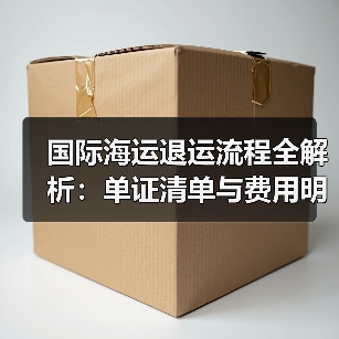 国际海运退运流程全解析:单证清单与费用明细(图4) 国际海运退运流程全解析:单证清单与费用明细(图4)