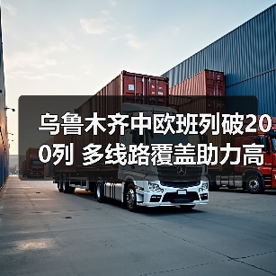 乌鲁木齐中欧班列破200列 多线路覆盖助力高效物流（图3）