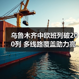 乌鲁木齐中欧班列破200列 多线路覆盖助力高效物流（图1）
