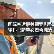 国际空运报关需要哪些资料(新手必看合规清单)(图4) 国际空运报关需要哪些资料(新手必看合规清单)(图4)